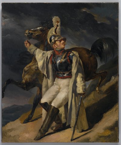 Study for The Wounded Cuirassier by Theodore Gericault
